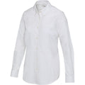 White - Side - Elevate NXT Womens-Ladies Sphene Oxford Shirt