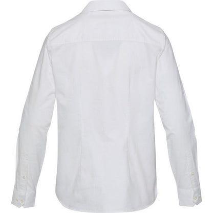 White - Back - Elevate NXT Womens-Ladies Sphene Oxford Shirt
