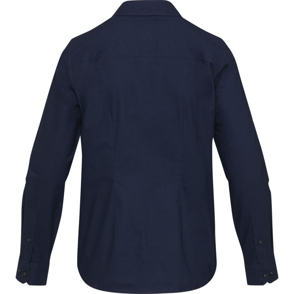 Navy Blue - Back - Elevate NXT Womens-Ladies Sphene Oxford Shirt
