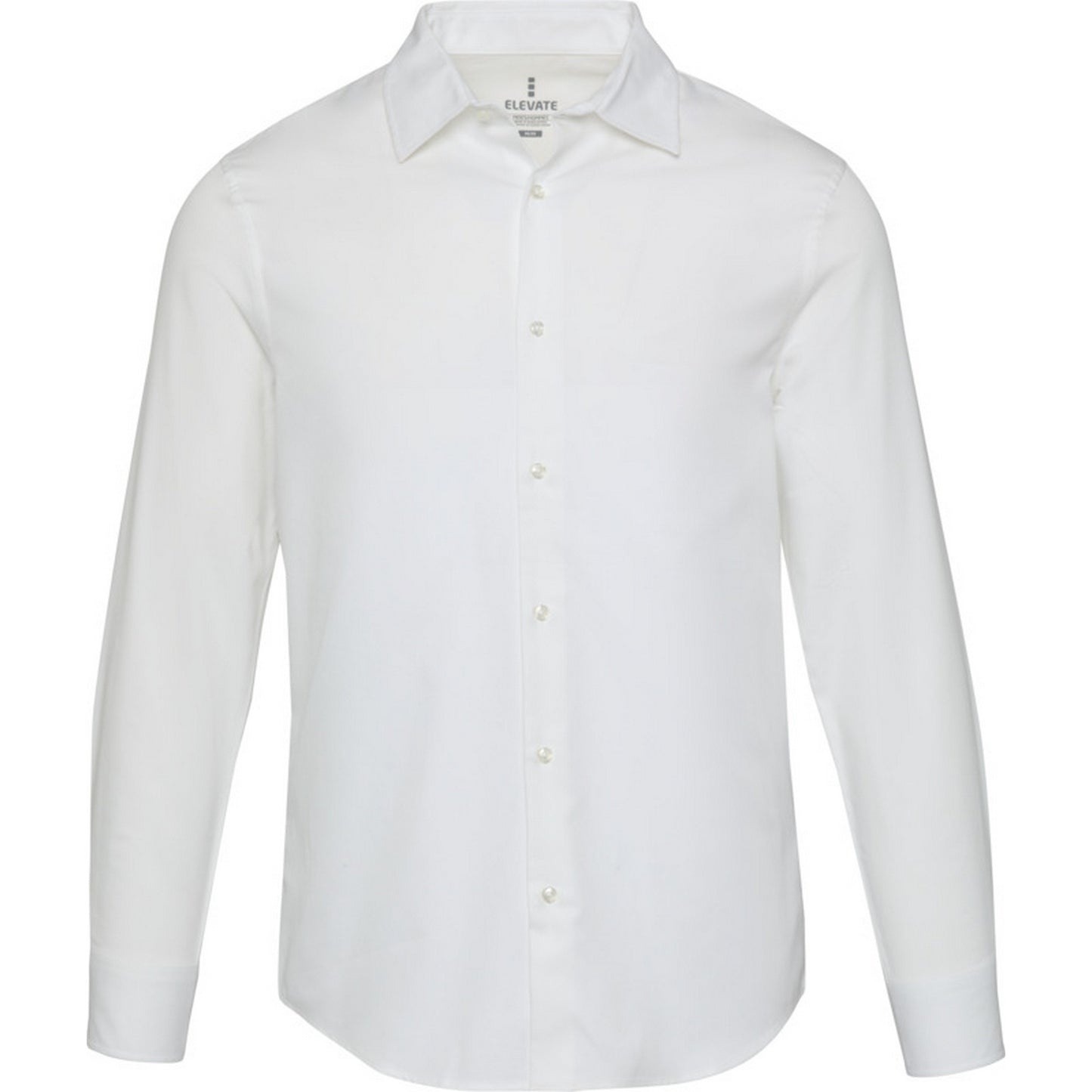 White - Front - Elevate NXT Mens Citrine Shirt