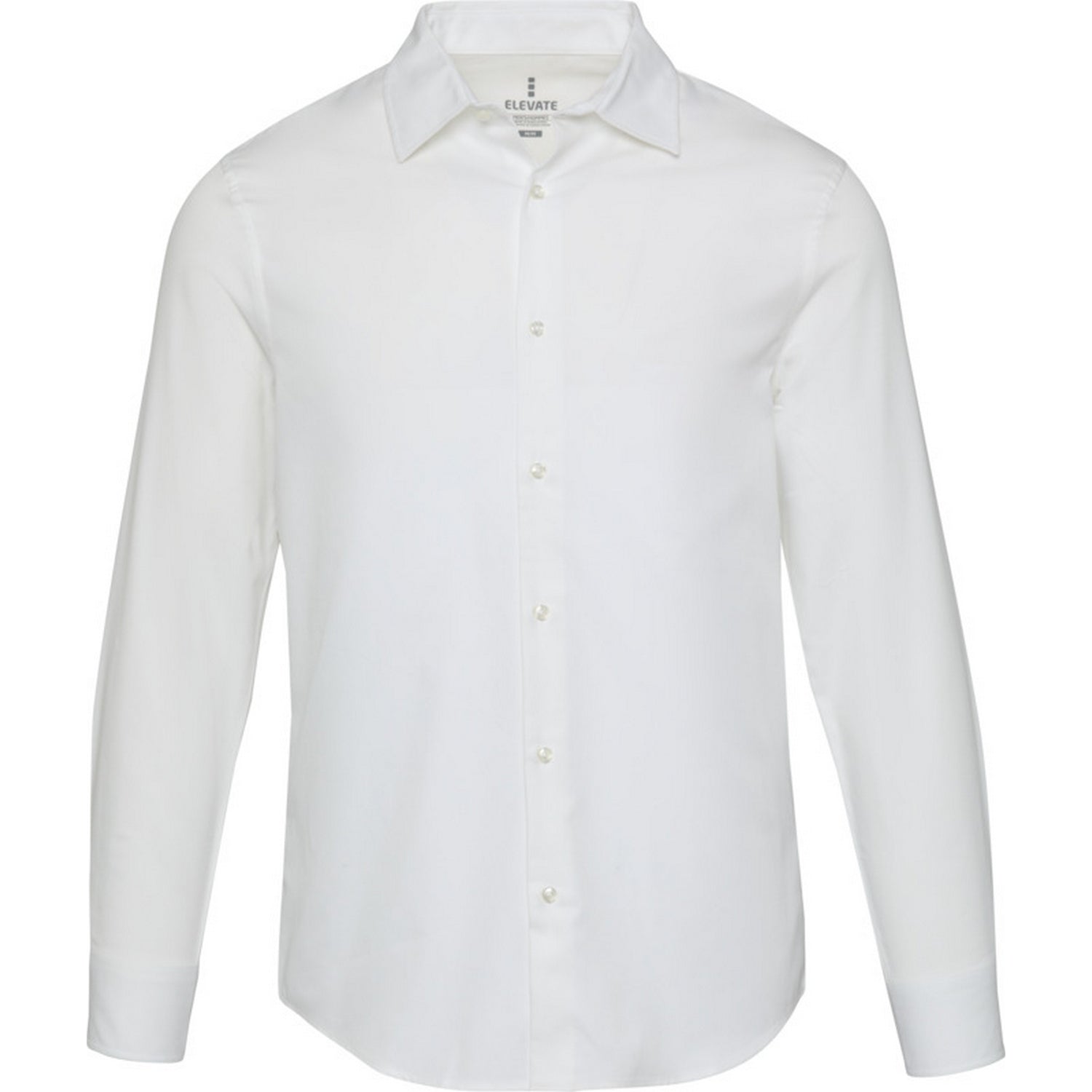 White - Front - Elevate NXT Mens Citrine Shirt