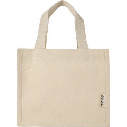 Natural - Front - Floso Odessa Mini Recycled Cotton 9L Tote Bag