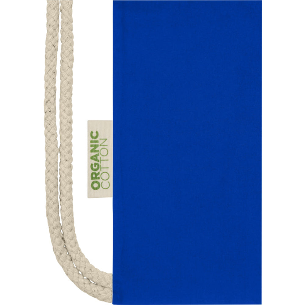Royal Blue - Pack Shot - Floso Organic 5L Drawstring Bag