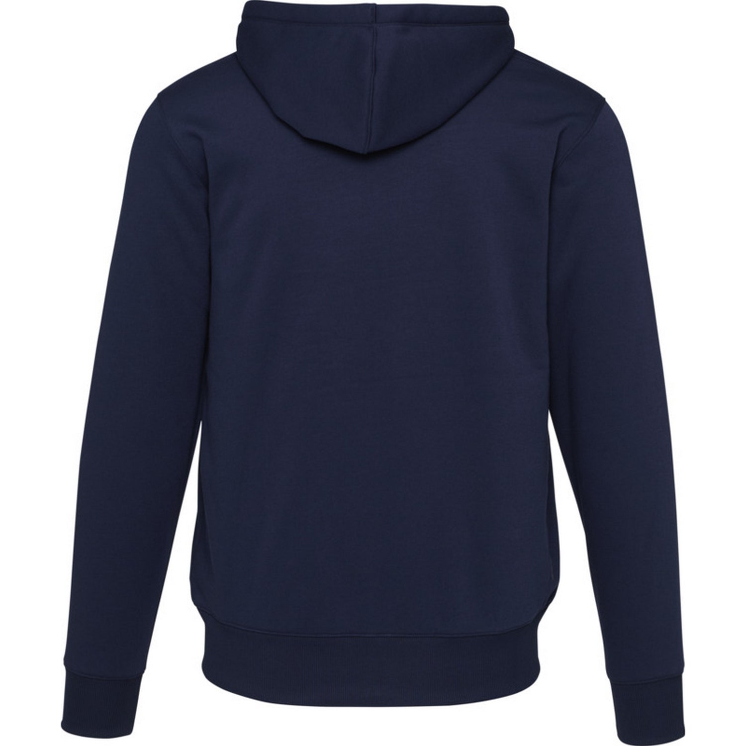 Navy - Back - Elevate NXT Unisex Adult Natron Sherpa Full Zip Hoodie