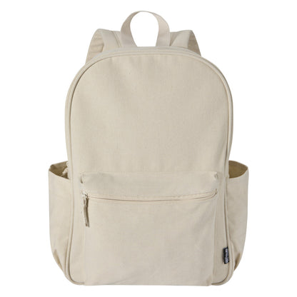 Sandstone - Pack Shot - Floso Zaino Plain Recycled Canvas 16L Backpack
