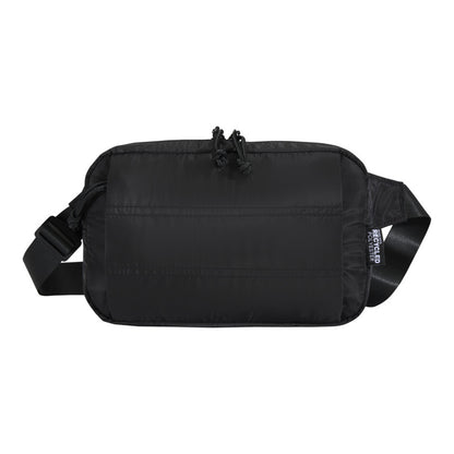 Dusty Pink - Front - Floso Recycled Puffer 1.5L Waist Bag