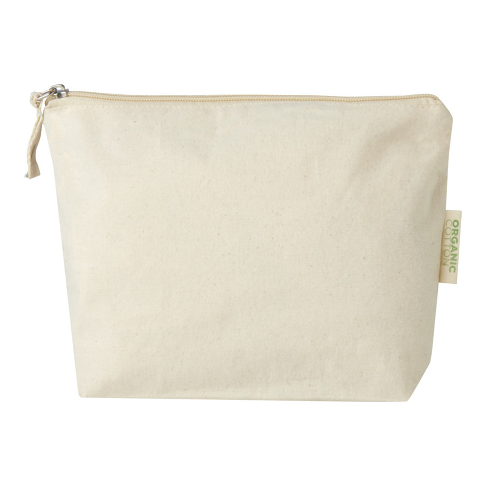 Natural - Back - Floso Odisha Organic 1L Toiletry Bag