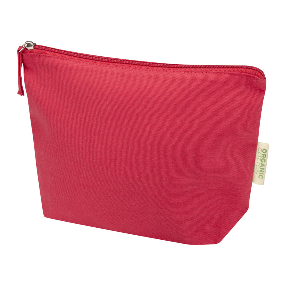 Red - Front - Floso Odisha Organic 1L Toiletry Bag