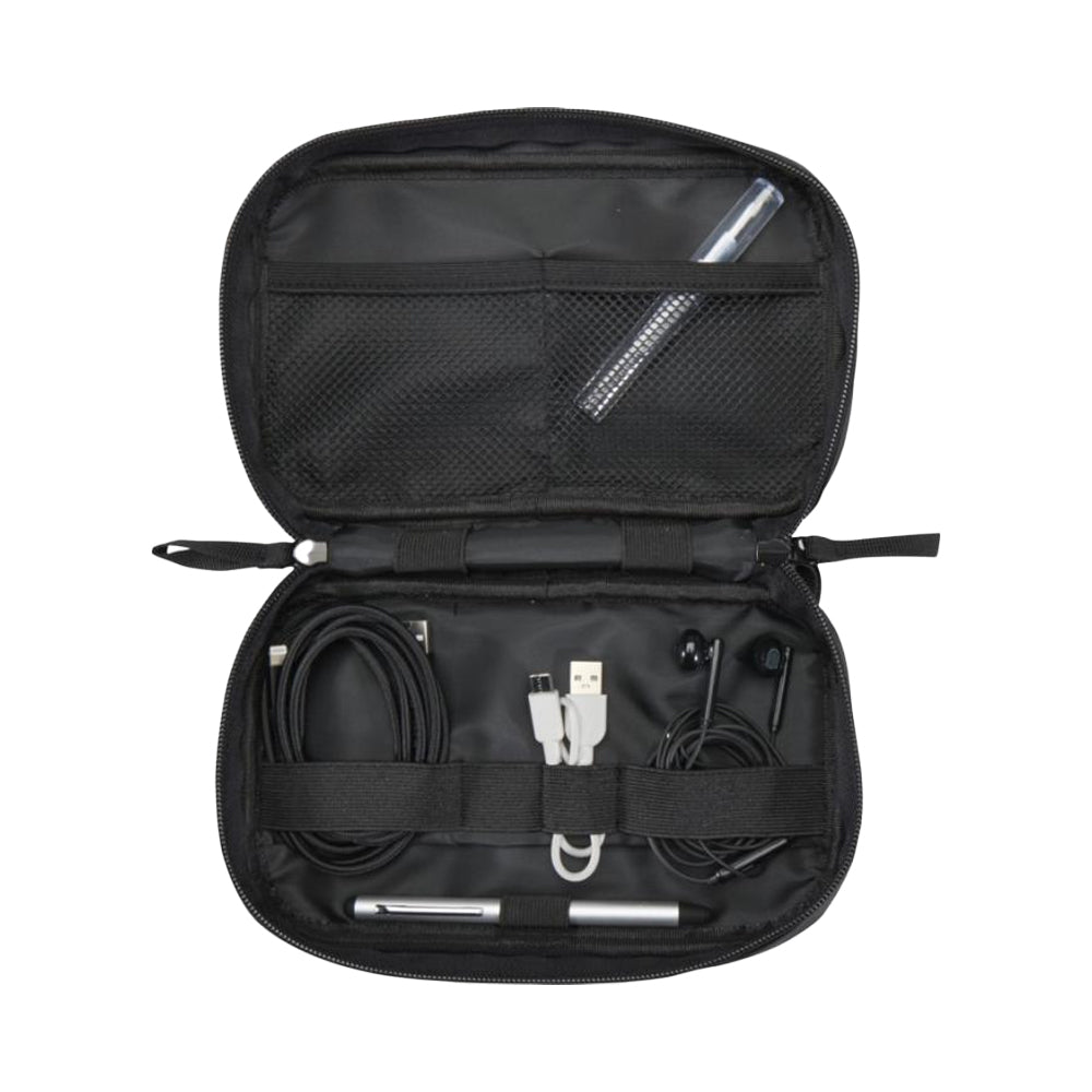 Black - Side - Floso Resi Plus Tech Recycled Pouch