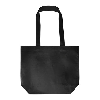 Black - Back - Floso Double Laminated Recycled 18L Tote Bag