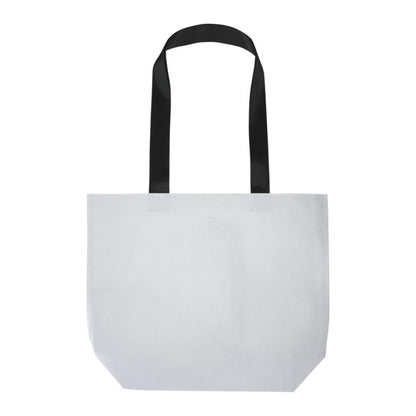 White - Back - Floso Double Laminated Recycled 18L Tote Bag