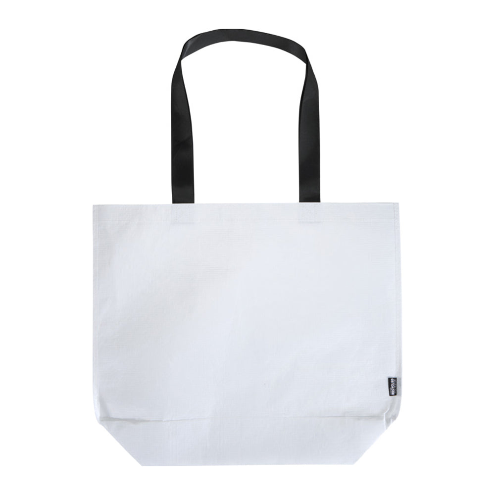 White - Front - Floso Double Laminated Oversized 30L Tote Bag