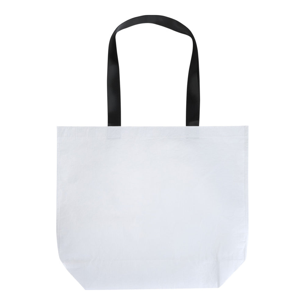 White - Back - Floso Double Laminated Oversized 30L Tote Bag