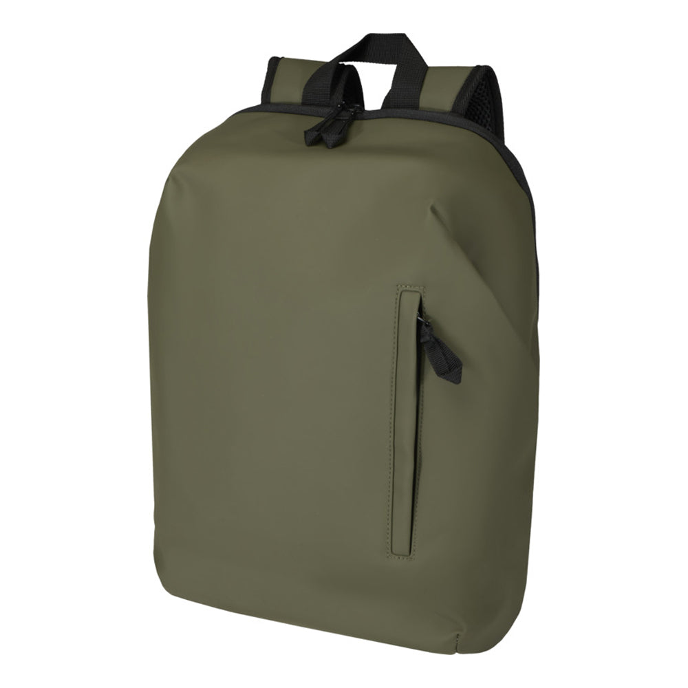 Forest Green - Front - Floso Resi Plus Anti-Theft 18L Laptop Backpack