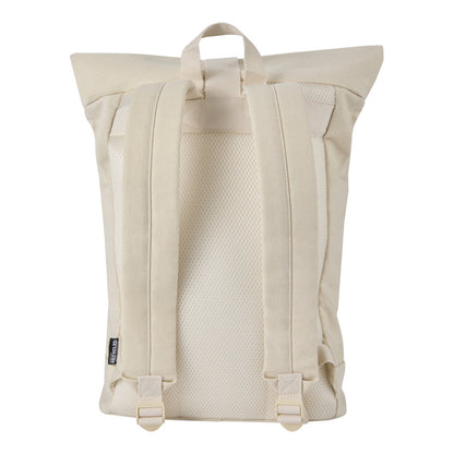Sandstone - Back - Floso Zaino Recycled Canvas 16L Backpack
