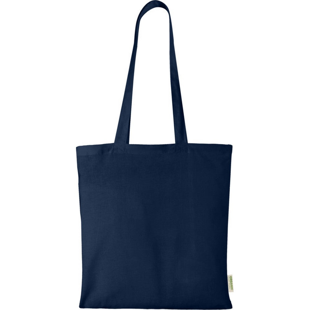 Navy - Front - Floso Odisha Organic Cotton 7L Tote Bag