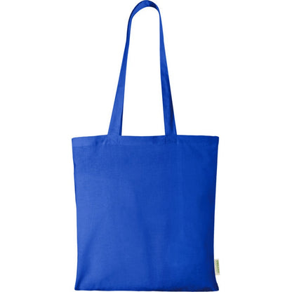 Royal Blue - Front - Floso Odisha Organic Cotton 7L Tote Bag