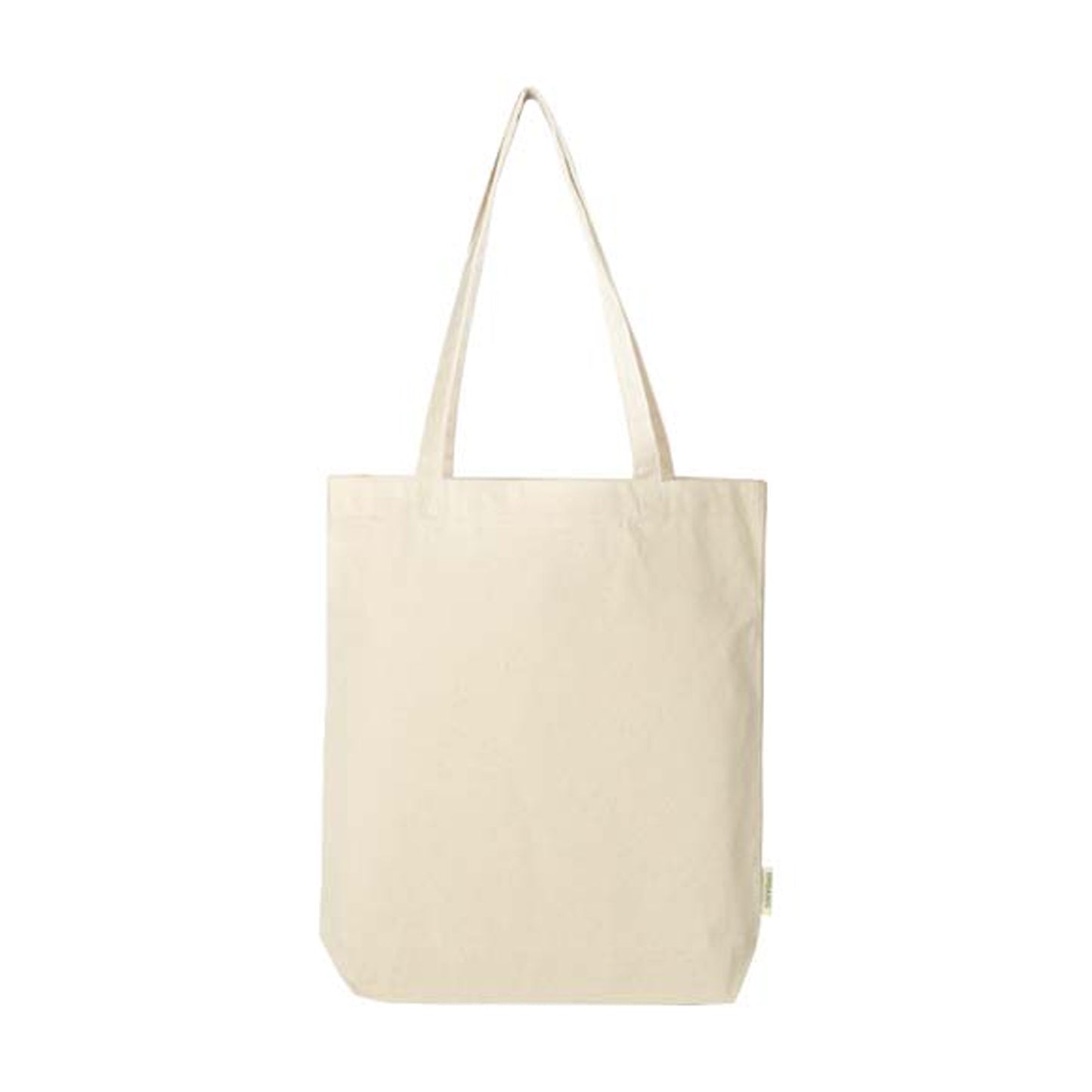 Natural - Back - Floso Odisha Organic Cotton 11L Tote Bag