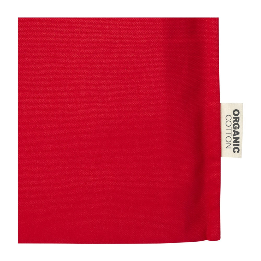 Red - Lifestyle - Floso Odisha Organic Cotton Gusseted 14L Tote Bag