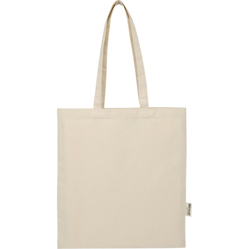 Natural - Front - Floso Peru Recycled Cotton 7L Tote Bag