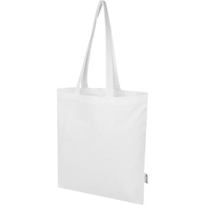 White - Side - Floso Peru Recycled Cotton 7L Tote Bag