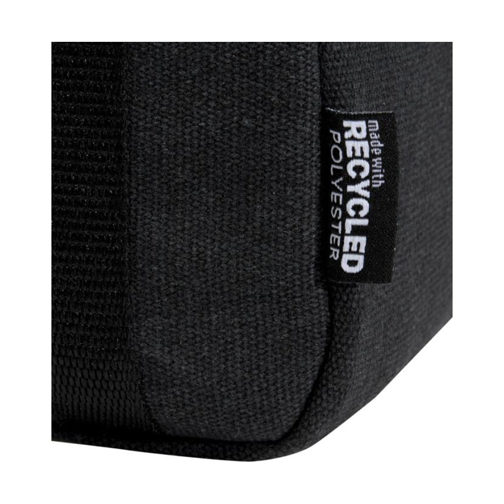 Black - Side - Floso 5L Recycled Canvas Lunch Bag