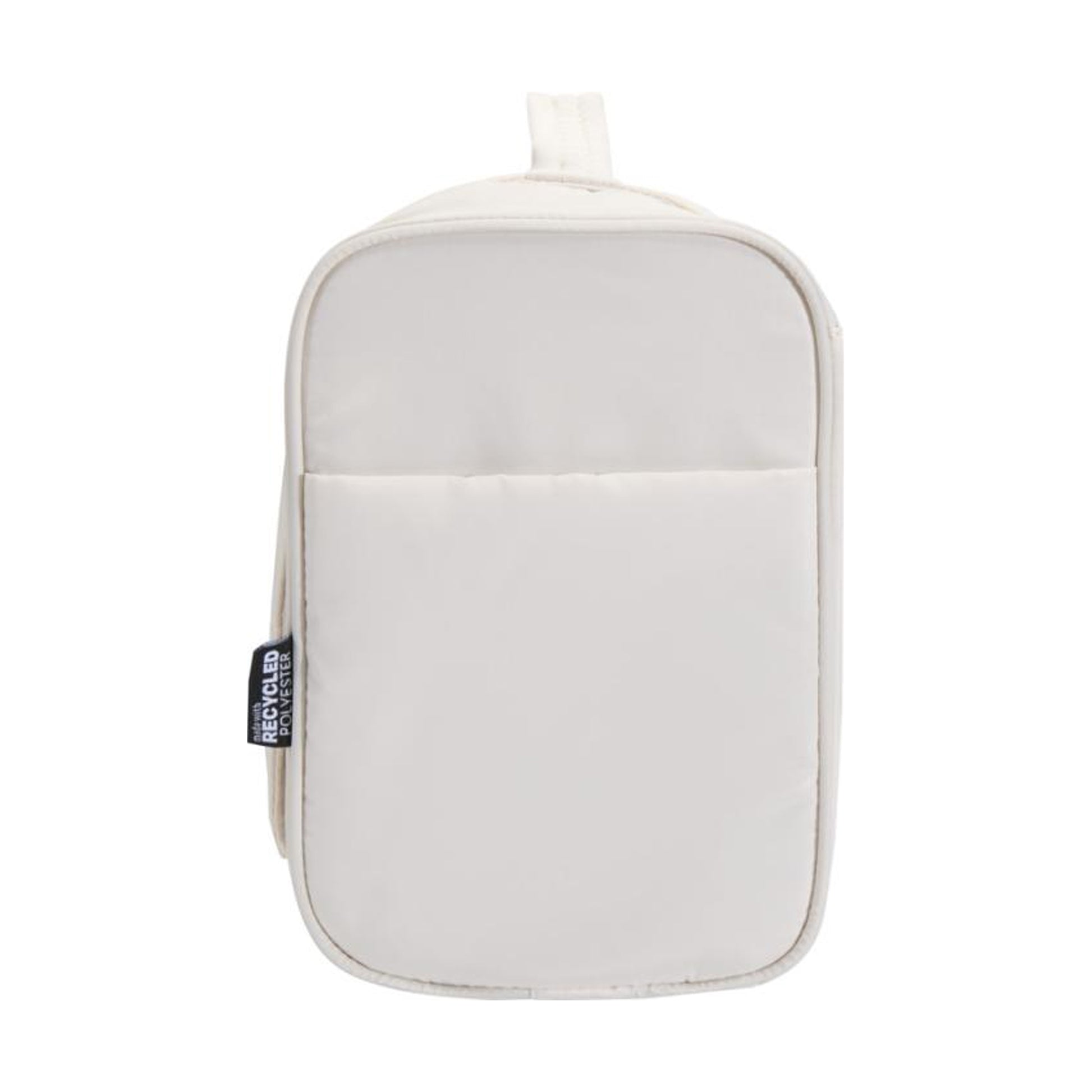 Sandstone - Lifestyle - Floso Beauty Hanging Recycled Puffer 8L Toiletry Bag