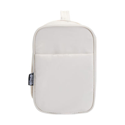 Sandstone - Lifestyle - Floso Beauty Hanging Recycled Puffer 8L Toiletry Bag