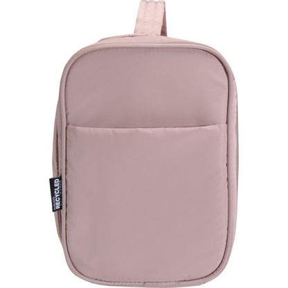 Dusty Pink - Lifestyle - Floso Beauty Hanging Recycled Puffer 8L Toiletry Bag