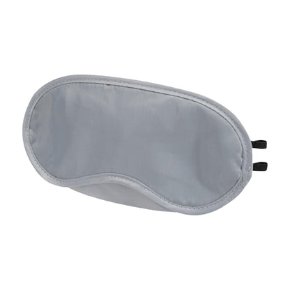 Grey - Front - Floso Plain Traveler Eye Mask