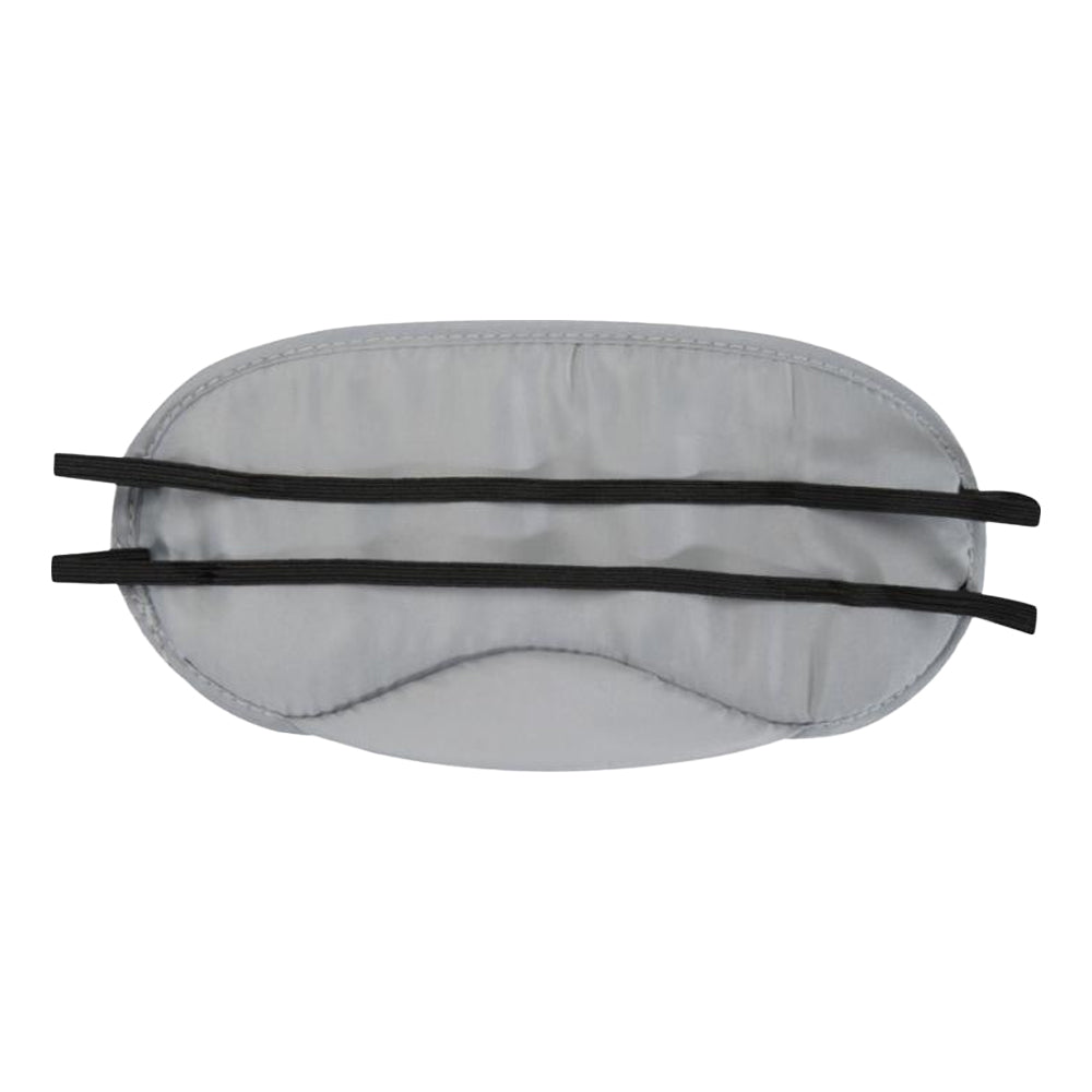 Grey - Back - Floso Plain Traveler Eye Mask