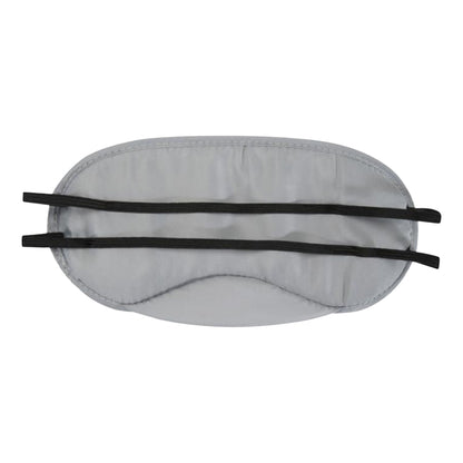 Grey - Back - Floso Plain Traveler Eye Mask