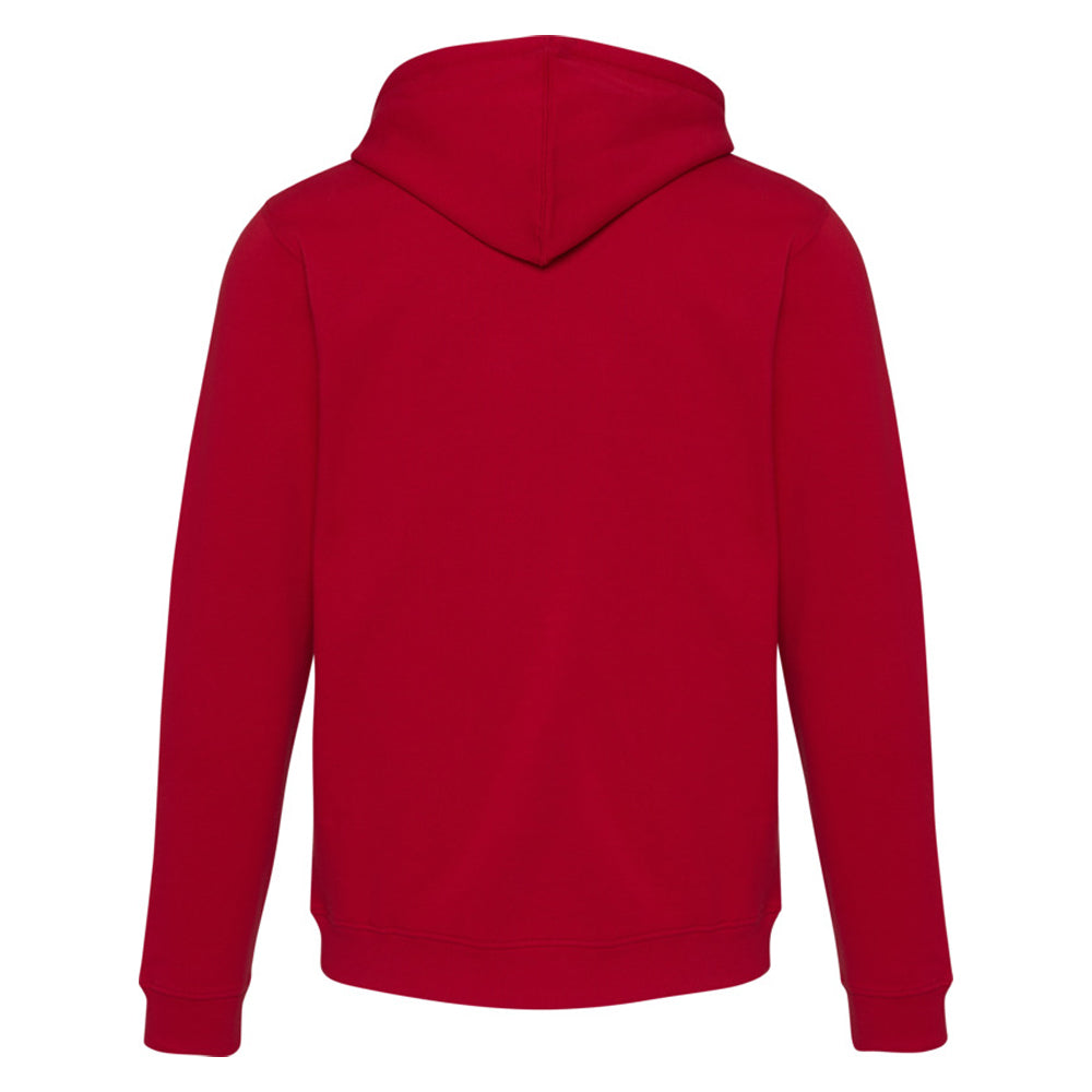 Red - Back - Elevate Unisex Adult Spinel Hoodie