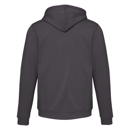 Grey - Back - Elevate Unisex Adult Spinel Hoodie