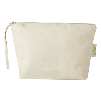 Natural - Back - Floso Organic 3L Cosmetic Bag