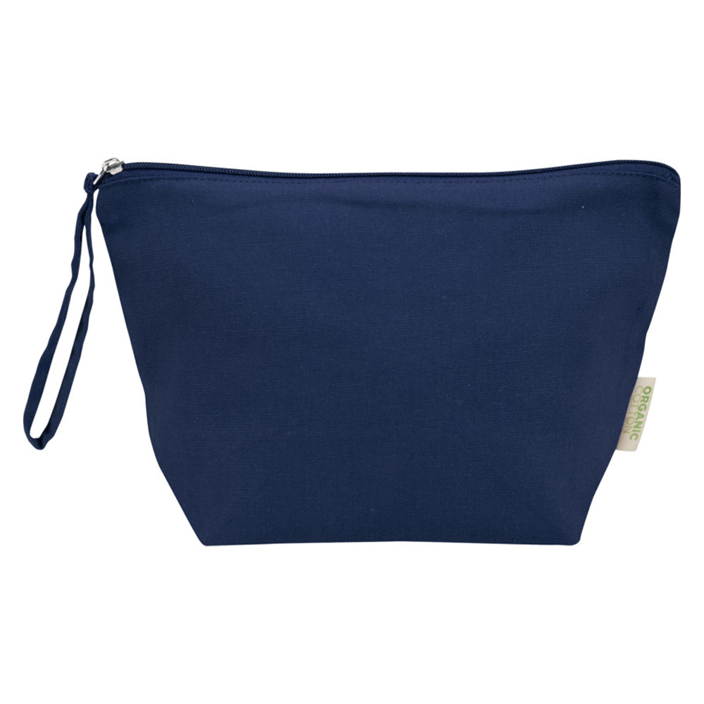 Navy - Back - Floso Organic 3L Cosmetic Bag