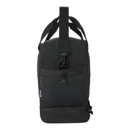 Black - Side - Floso Insulated Puffer 30L Duffle Bag
