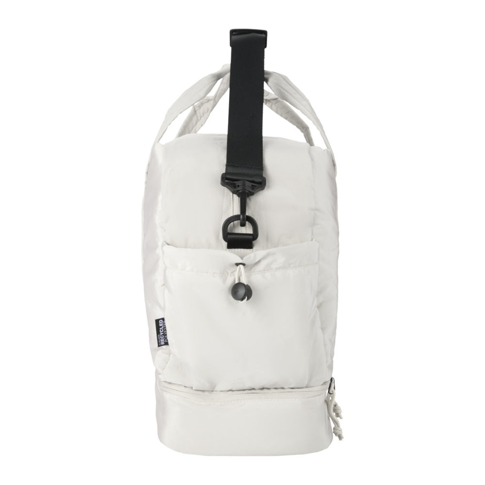 Sandstone - Side - Floso Insulated Puffer 30L Duffle Bag