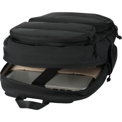 Black - Lifestyle - Floso Puffer Recycled 18L Laptop Backpack