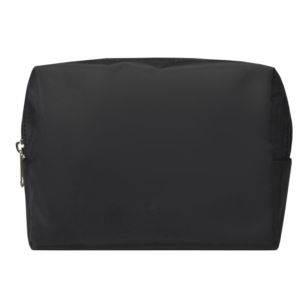Black - Back - Floso Muse Rectangular RPET Toiletry Bag