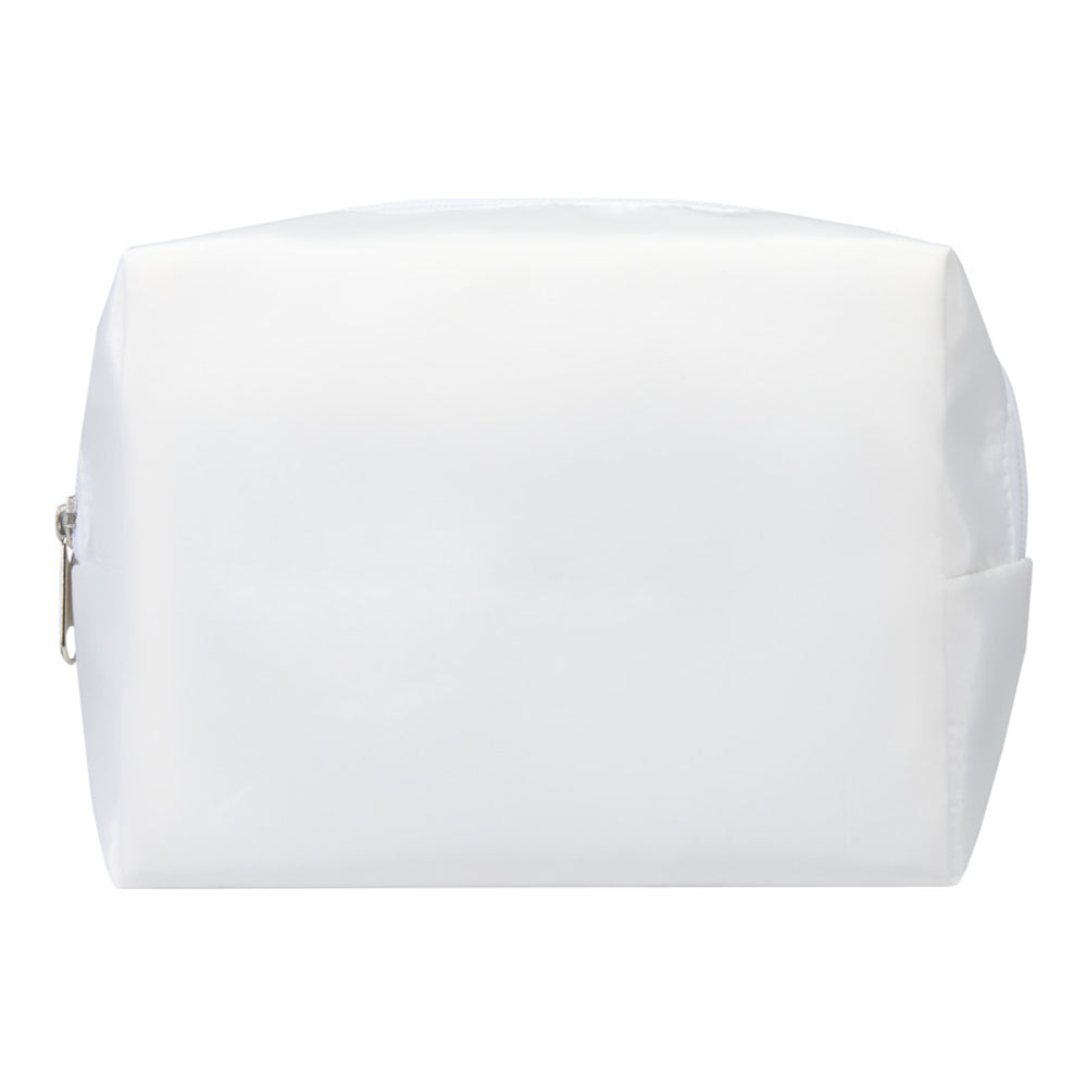 Off White - Back - Floso Muse Rectangular RPET Toiletry Bag