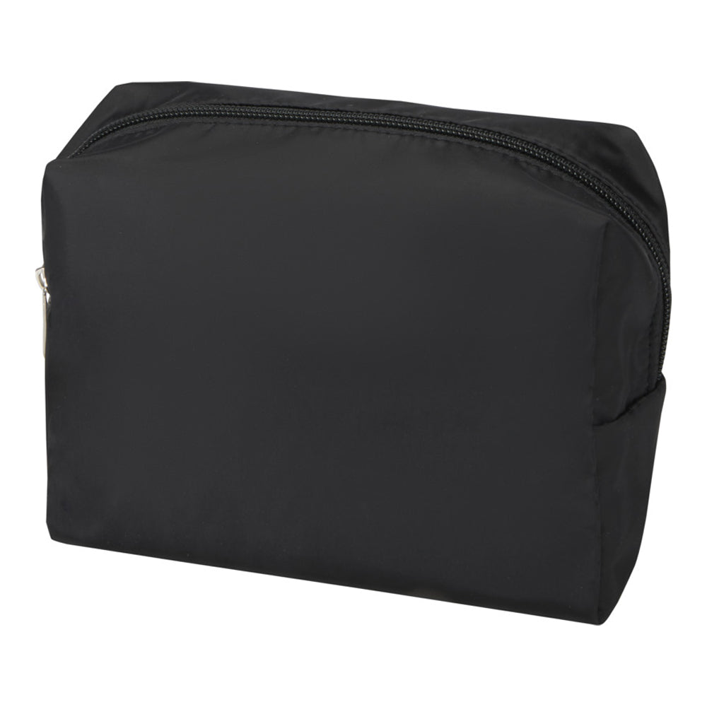 Black - Front - Floso Muse Rectangular RPET Toiletry Bag