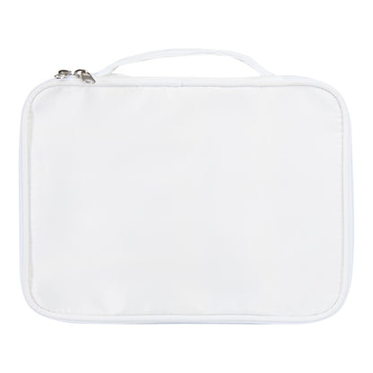 Off White - Side - Floso Muse RPET Makeup Organiser