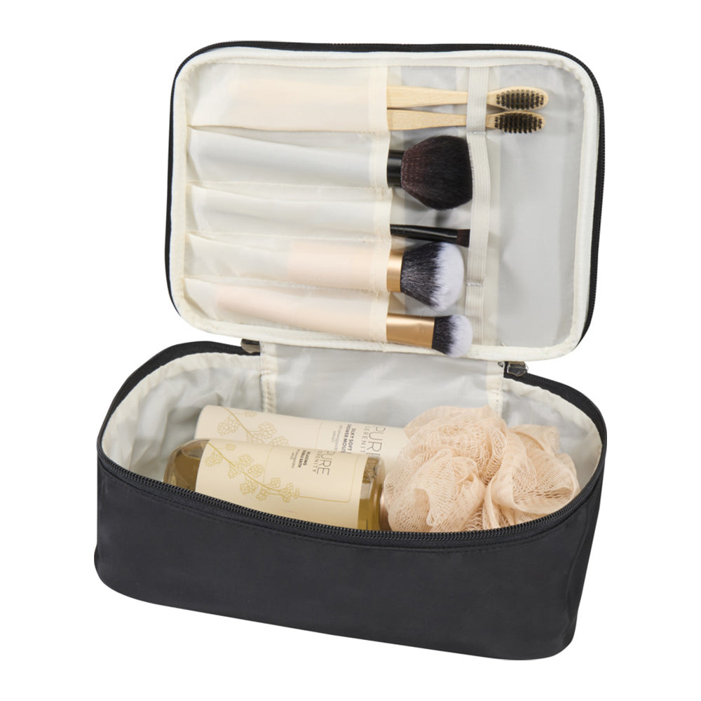 Black - Lifestyle - Floso Muse RPET Makeup Organiser