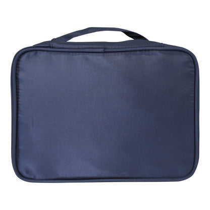Navy - Back - Floso Muse RPET Makeup Organiser