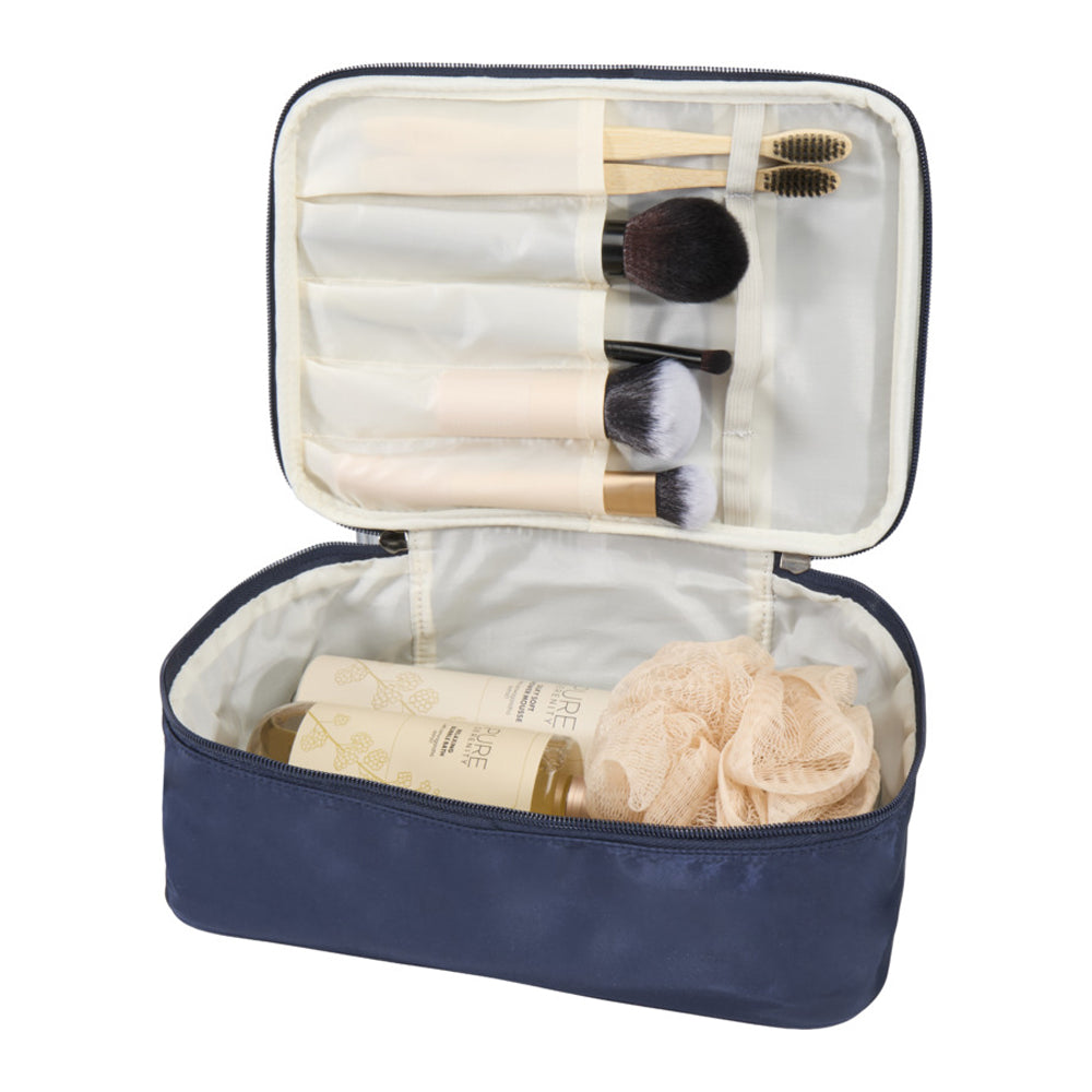 Navy - Lifestyle - Floso Muse RPET Makeup Organiser