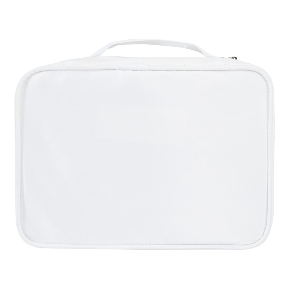 Off White - Back - Floso Muse RPET Makeup Organiser
