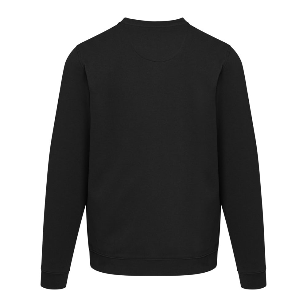 Black - Back - Elevate Unisex Adult Jasper Sweatshirt