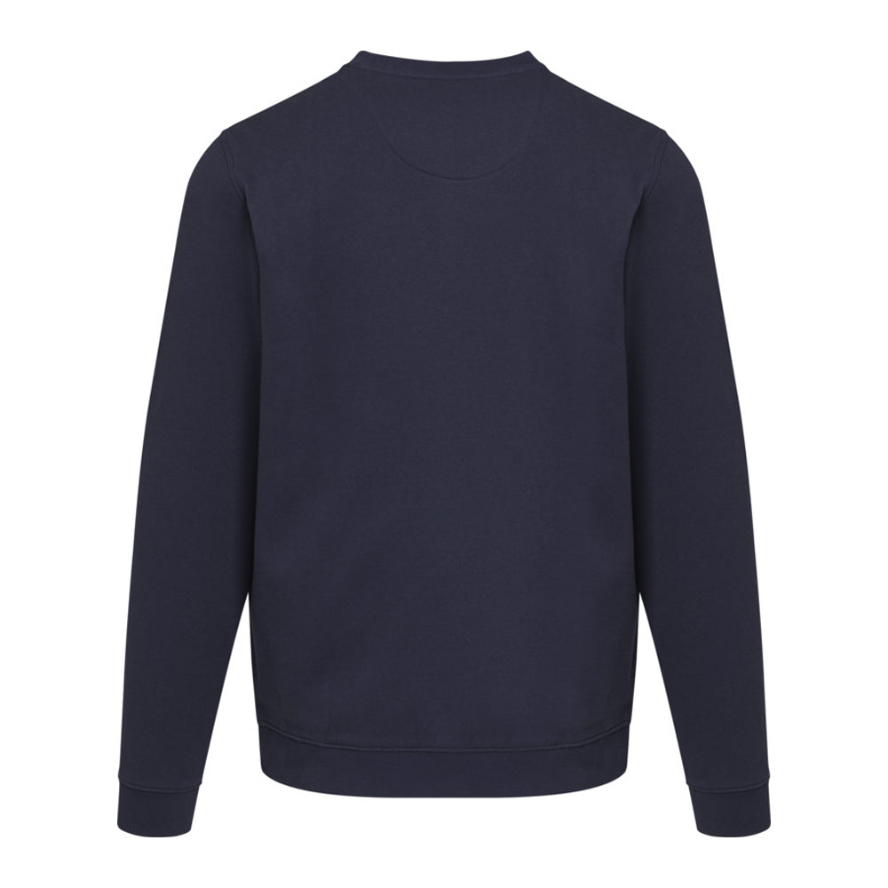 Navy - Back - Elevate Unisex Adult Jasper Sweatshirt
