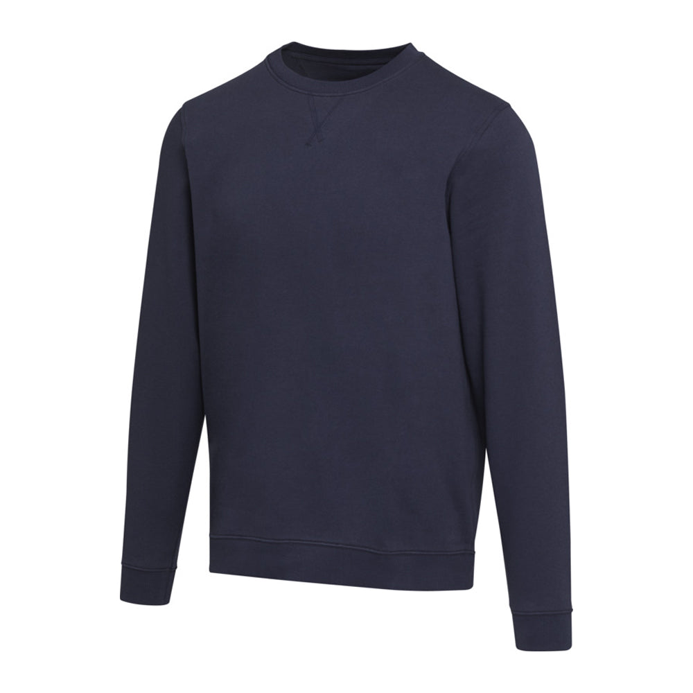 Navy - Side - Elevate Unisex Adult Jasper Sweatshirt